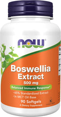 Extracto de Boswellia Serrata 500 mg en Aceite MCT - 90 Cápsulas Blandas - NOW Foods