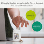 Needed. Stress Support - Mezcla Herbolaria para el Estado de Ánimo, Energía y Equilibrio Hormonal para Mujeres - Suplemento de Shatavari, Ashwagandha, Rhodiola - No OGM - 120 Cápsulas