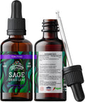 Extracto de Salvia Orgánico – Salvia officinalis – Sin Alcohol – 2 oz