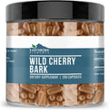 Earthborn Elements Wild Cherry Bark 200 Cápsulas, Puro y Sin Diluir, Sin Aditivos