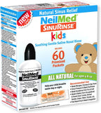 NeilMed Sinus Rinse Kids - Kit de Lavado Nasal Natural - 60 Sobres Premesclados
