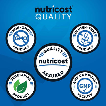 Nutricost EAA Powder 30 Servings (Blue – L-Lisina HCl: Importante para la absorción de calcio y la formación de – Image 3