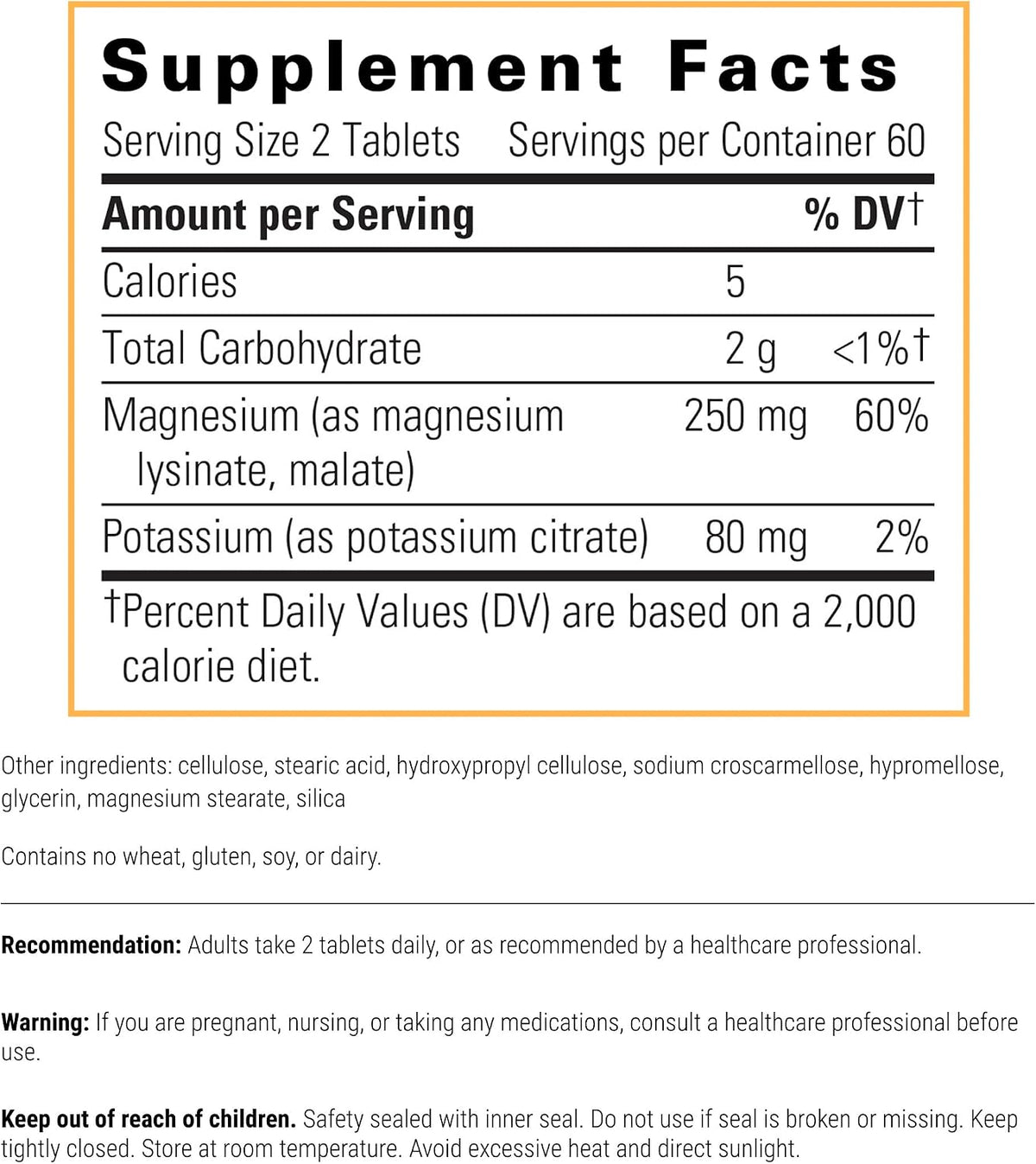 Integrative Therapeutics Complejo Krebs de Magnesio y Potasio, 120 Comprimidos – Image 2