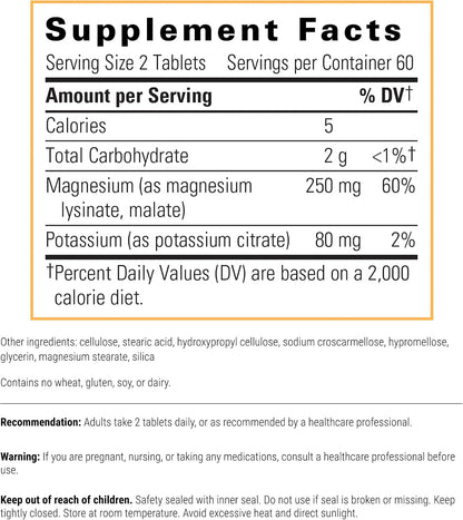 Integrative Therapeutics Complejo Krebs de Magnesio y Potasio, 120 Comprimidos – Image 2
