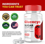 Vitaluxa Glucocyn Support Capsules (2 Pack) - 120 Cápsulas, 800mg