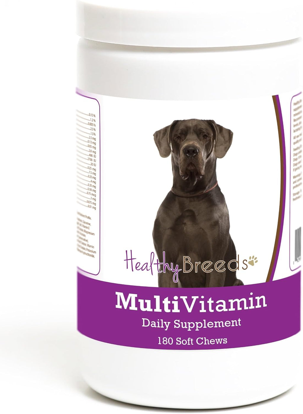 Healthy Breeds Multivitamínico para Perros - 180 Masticables Blandos