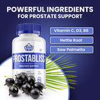Prostabliss Suplemento para Hombres – Prosta Bliss Píldoras Fórmula Avanzada (60 Cápsulas)