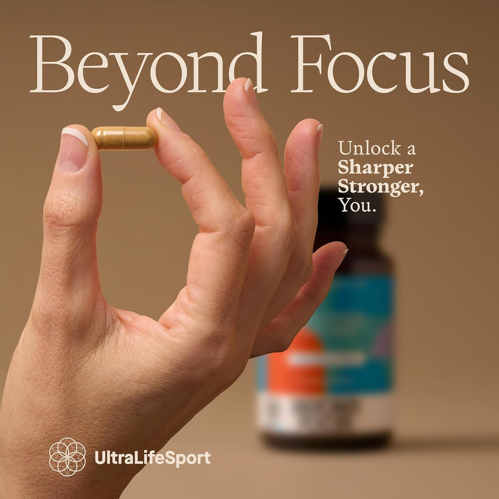 Beyond Focus Organic Mushroom Supplement - 30 Cápsulas