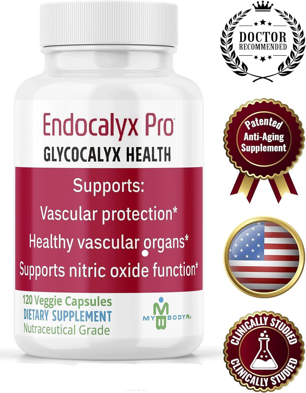 Endocalyx Pro – Suplemento para el Glicocálix Endotelial – 120 Cápsulas – Salud Vascular y Microcirculación