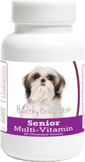 Healthy Breeds Shih Tzu Multivitamínico Senior para Perros - 60 Comprimidos Masticables