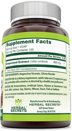 Herbal Secrets Extracto de Semilla de Uva 400 mg - 120 Cápsulas Vegetales (Pack de 2)