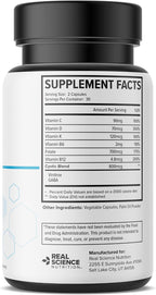 Real Science Cystic Miracle – Complemento para el Apoyo Respiratorio, 60 Cápsulas