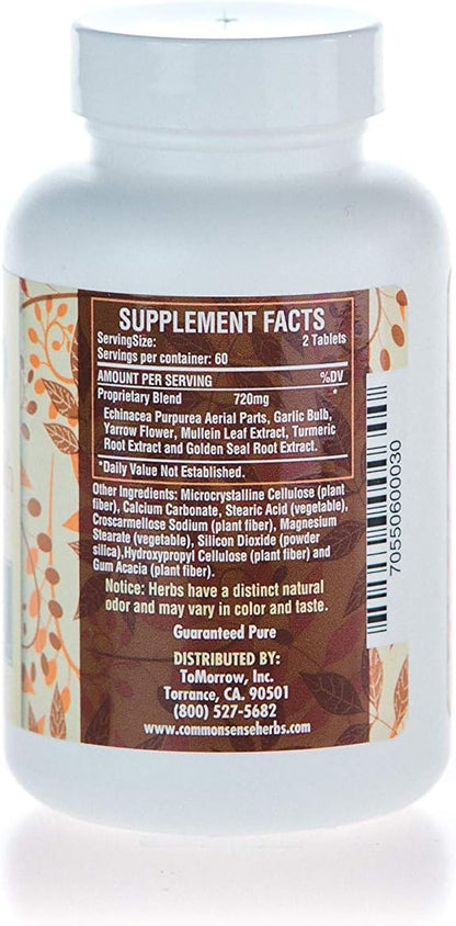 Common Sense Herbal Products Salud Linfática – Promoción de la circulación linfática: una buena circulación – Image 2