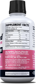 AminoMind – Suplemento de Colágeno Nootrópico para la Salud Cerebral – 14 Fl Oz (28 porciones)