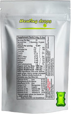 Sea Moss Gummies - Irish Sea Moss con Bladderwrack y Burdock Root | Vegano y Orgánico