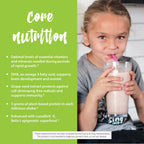 RELIV Now for Kids 1 Vainilla - Batido Nutricional Bajo en Azúcar con Vitaminas, Minerales y Proteína Vegetal para el Crecimiento y Desarrollo, 30 porciones