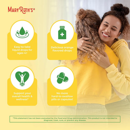 MaryRuth Organics USDA Vitamin E Liquid Drops 2 Month Supply | Bone and Joint Health | Cognitive Health for Adults and Kids – Image 6