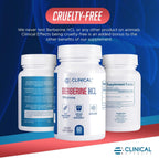Clinical Effects Berberina HCL 1200mg - Pack de 3 - Suplemento Vegano