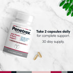 Penetrex Magnesio Glicinato con Boswellia Serrata - Apoyo para Articulaciones, Músculos y Nervios (60 Cápsulas)