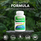 Best Naturals Berberina 500 mg, 120 Cápsulas