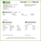California Gold Nutrition Vitamina D3 5000 UI – 90 Cápsulas de Gelatina de Pescado