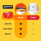 Airborne Very Berry Comprimidos Efervescentes de Vitamina C 1000mg, 36 unidades