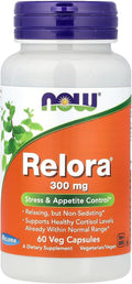 NOW Foods Relora, 300 mg, 60 Cápsulas Veganas