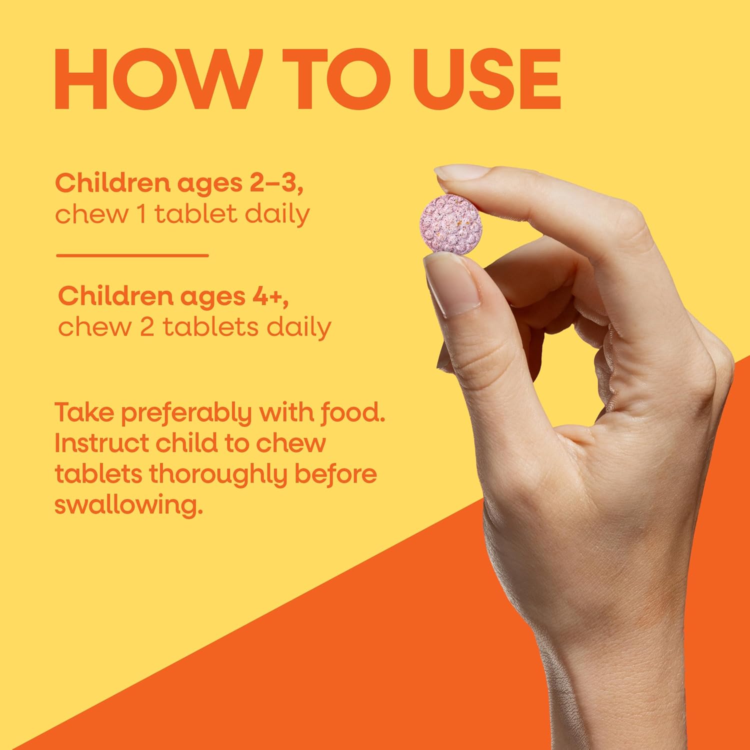 Nature's Way Alive! Multivitamínico masticable para niños con frutas y verduras, sabor cereza, 120 comprimidos
