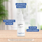 Supersmart - Ácido Ortosilícico (Fórmula Avanzada) - Suplemento de Silicio - Complejo con Minerales, Vitaminas y Boro | No OGM y Sin Gluten - 30 ml