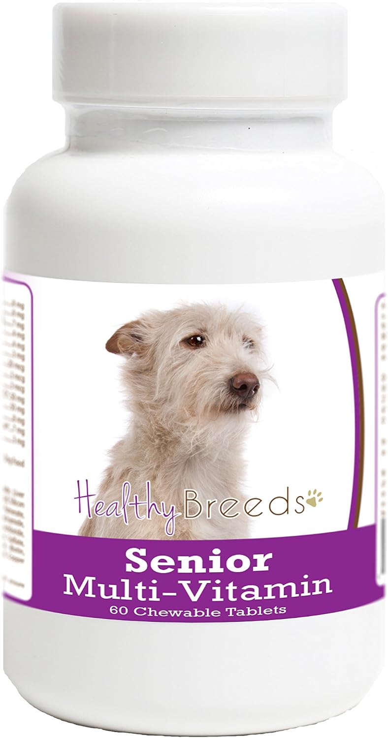Healthy Breeds Portuguese Podengo Pequeno Senior Dog Multivitamin Tablets 60 Count