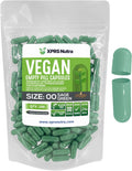 XPRS Nutra Cápsulas Vacías Tamaño 00 – 100 uds. Veganas (Verde Salvia)