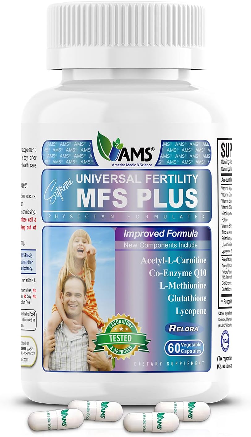 MFS Plus Suplemento de Fertilidad para Hombres (60 Cápsulas)