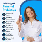 KefirLab Probióticos 100 Billones de UFC - 36 Cepas - Vegano y Orgánico - Sabor Baya (16 unidades)
