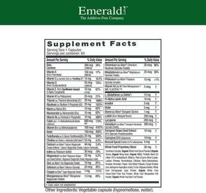 EMERALD LABS Mujeres 45+ Multivitamínico 1 – Salud cardíaca: La vitamina K contribuye a la coagulación sanguínea – Image 2