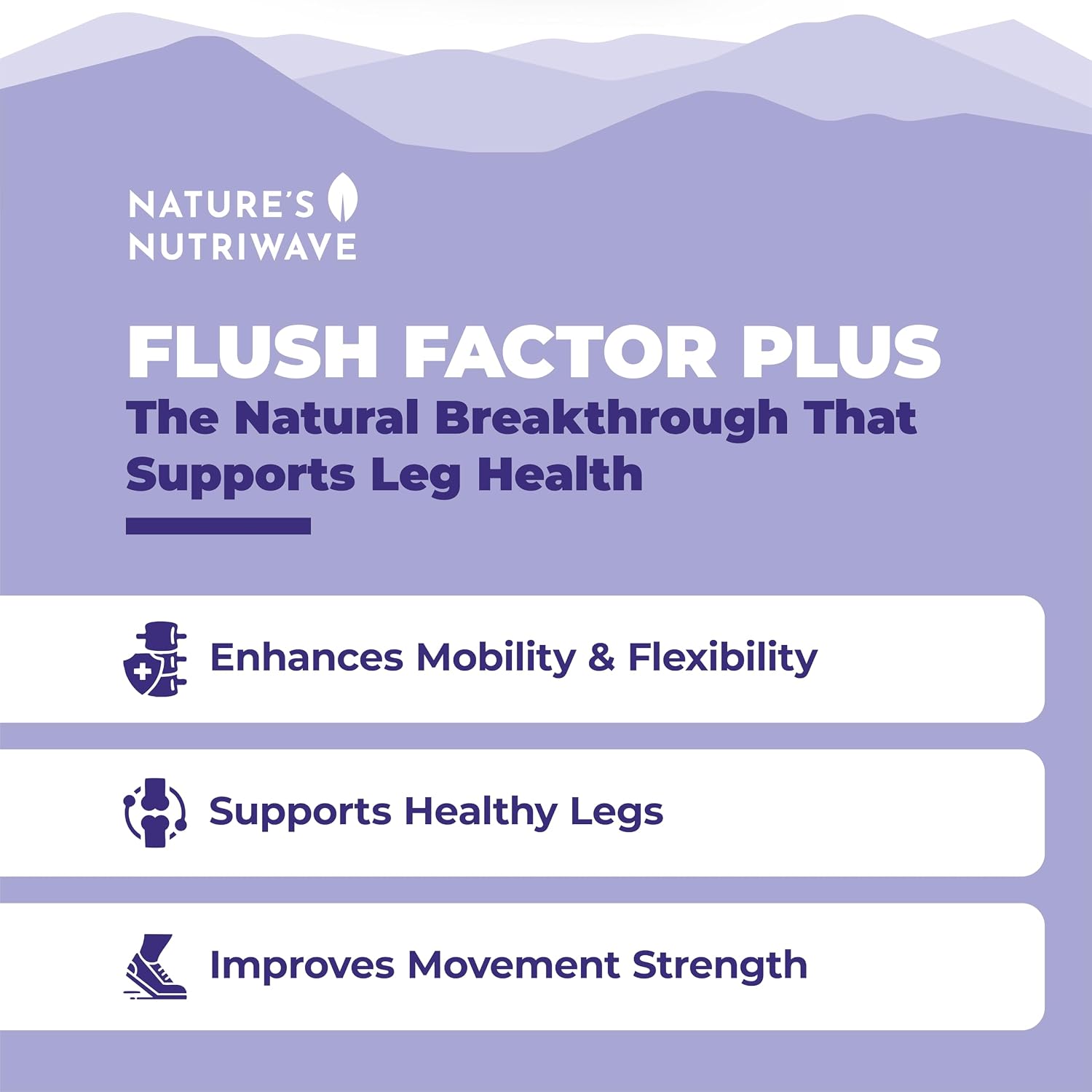 Flush Factor Plus Fórmula Original - 30 cápsulas