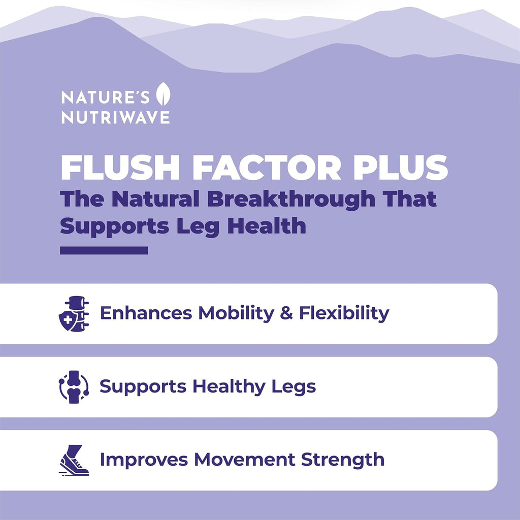 Flush Factor Plus – Fórmula Original – 30 Cápsulas
