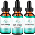 Echo Free Tinnitus Drops - Complemento Alimenticio en Gotas (3 Envases)