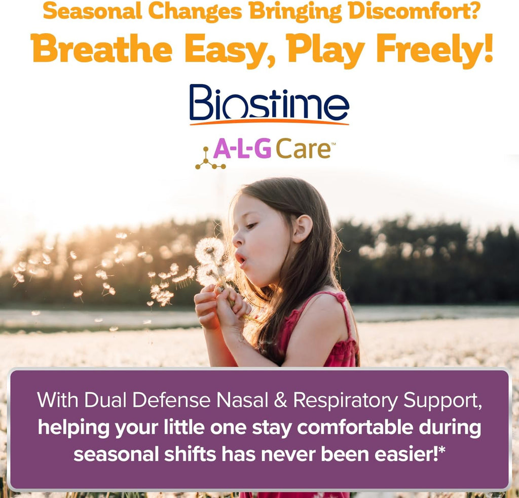 Biostime Baby & Kids Dual Defense – Probióticos y Prebióticos para el Apoyo Respiratorio e Inmunitario | 28 Sobres