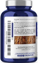 NusaPure Extracto de Corteza de Pino Marítimo Francés 400mg - 200 Cápsulas Veganas