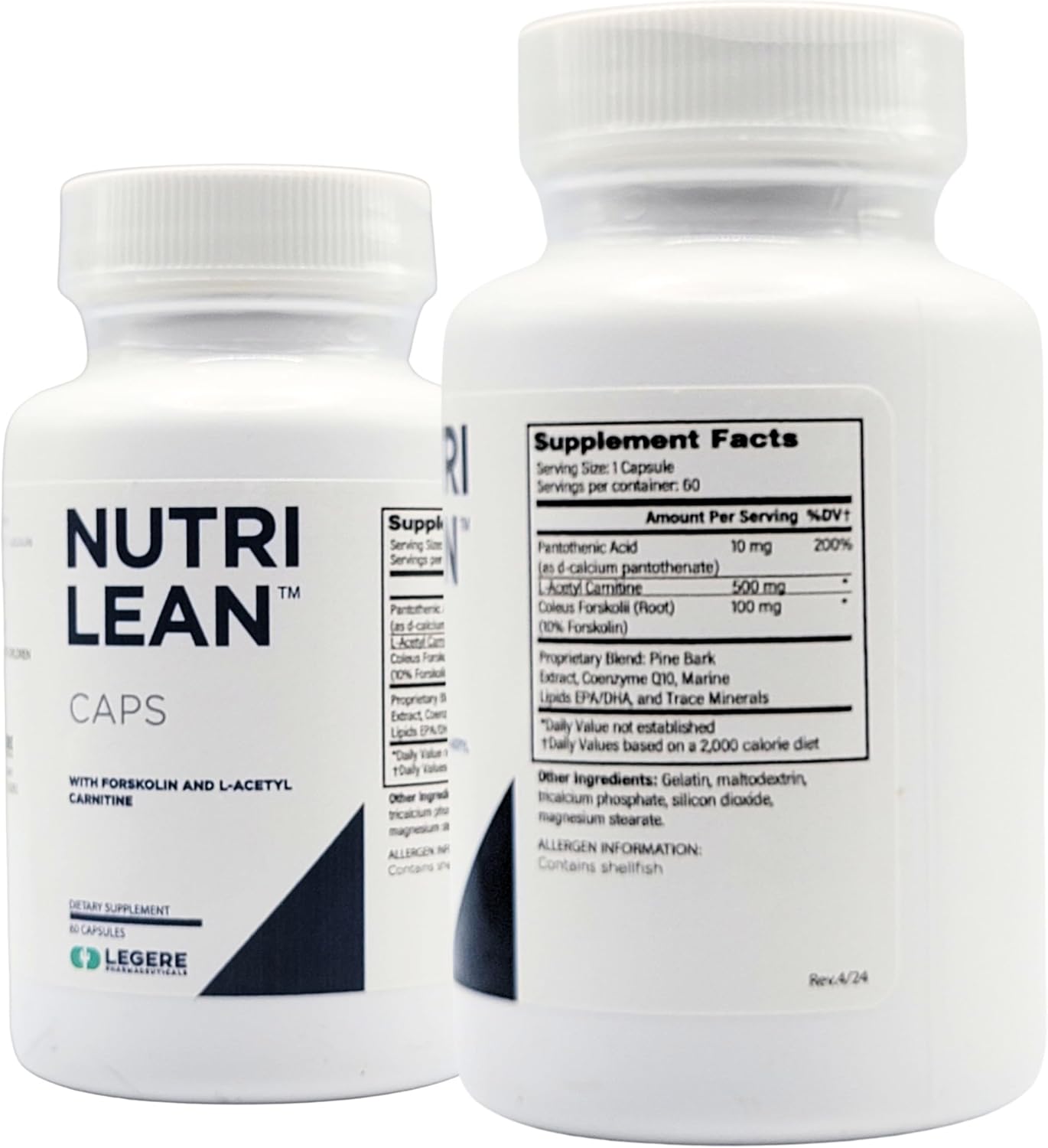 NutriLean by Legere Pharmaceutical - 60 Cápsulas