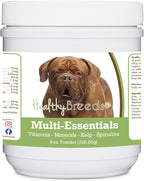 Healthy Breeds Dogue de Bordeaux Multi-Essentials Powder – Suplemento de vitaminas, minerales y antioxidantes para perros – 227 g