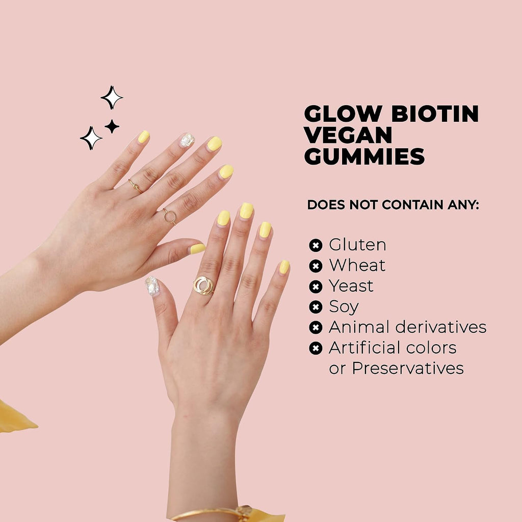Future Kind Gominolas Veganas de Biotina para Cabello, Piel y Uñas – Colágeno Vegano con Vitaminas A, C y E – Sabor Fresa Natural – 30 Gominolas