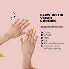 Future Kind Gominolas Veganas de Biotina para Cabello, Piel y Uñas – Colágeno Vegano con Vitaminas A, C y E – Sabor Fresa Natural – 30 Gominolas