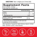 Force Factor Blueberry Concentrate - Suplemento Antioxidante con Arándano Azul, 90 Cápsulas Blandas