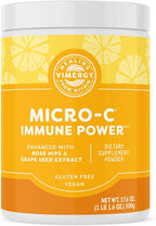 Vimergy Micro-C Immune Power - 35 2000mg Servings - Gentle Form - Antioxidant Phytonutrients - Immune & Nerve Support - Benefits Bone & Cartilage - Gluten-Free, Kosher, Vegan (125g)