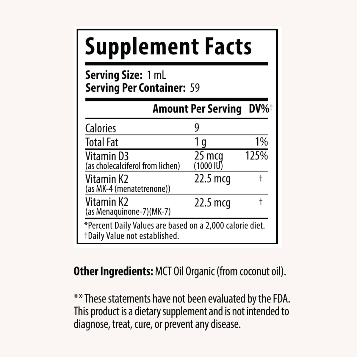 Drop Vitamina D3 + K2 Gotas Líquidas, 1000 – La vitamina D contribuye al mantenimiento de los niveles normales de – Image 2