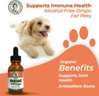 Essiac para Mascotas - Gotas Orgánicas USDA - 59ml