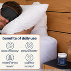 Avantera Unwind - Suplemento para el Estrés y el Sueño - Magnesio, Melatonina, Ashwagandha - 56 Cápsulas Veganas