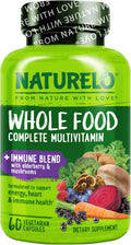 NATURELO Multivitamínico Completo con Elderberry y Setas - 60 Cápsulas Veganas