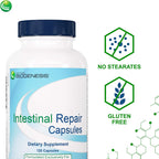 Nutra BioGenesis Cápsulas de Reparación Intestinal - 120 Cápsulas